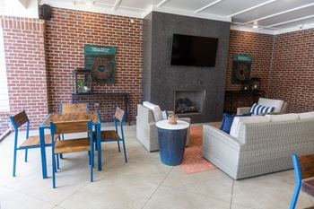 Beautiful courtyard with comfortable seating areas